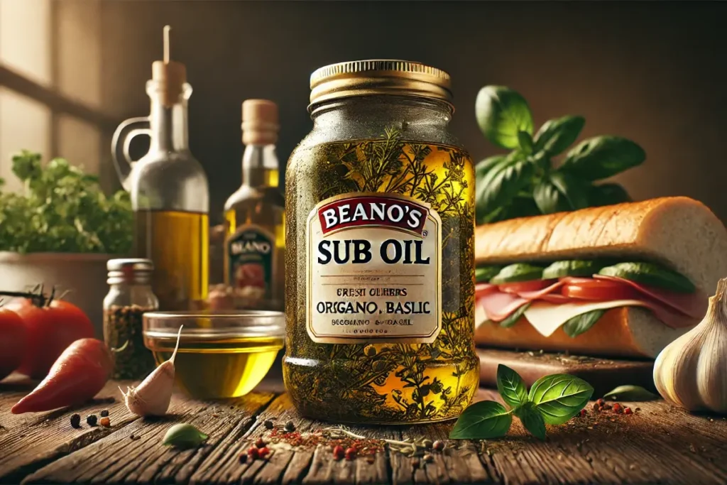 beanos sub oil recipe