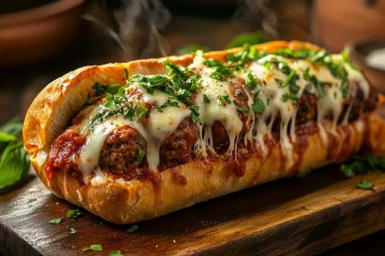 Meatball Parm Sub