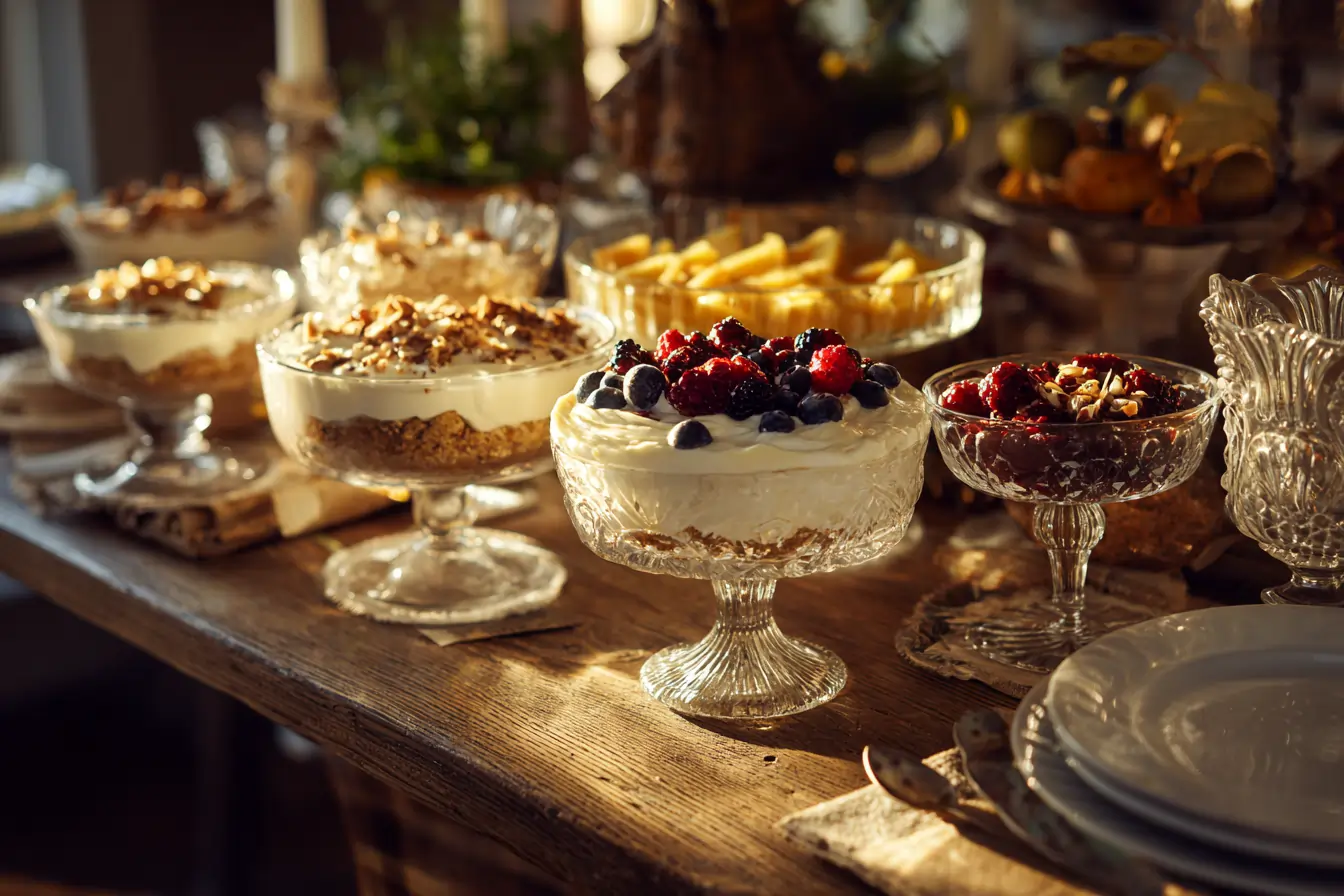 No Bake Thanksgiving Desserts