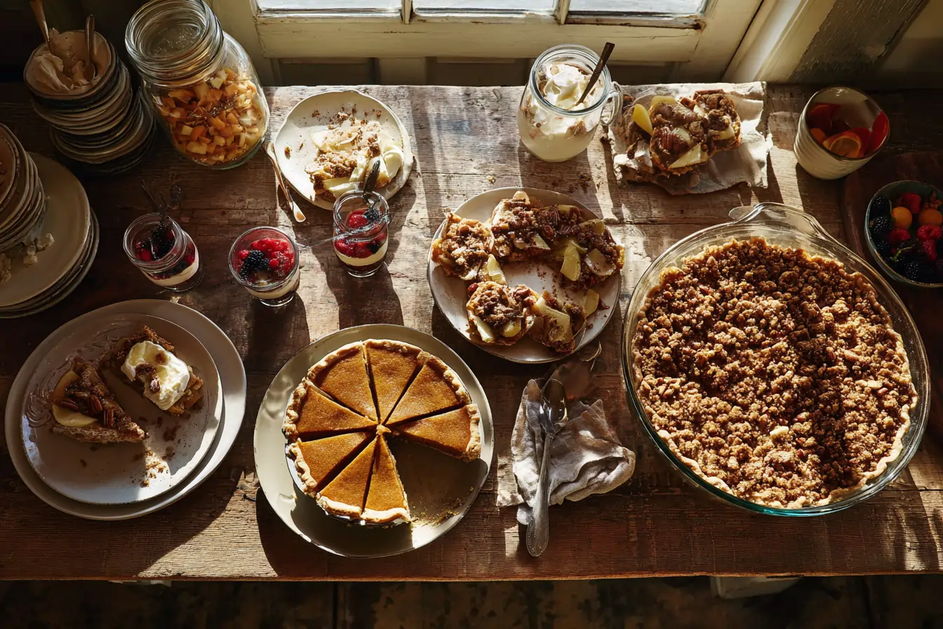 healthy thanksgiving desserts