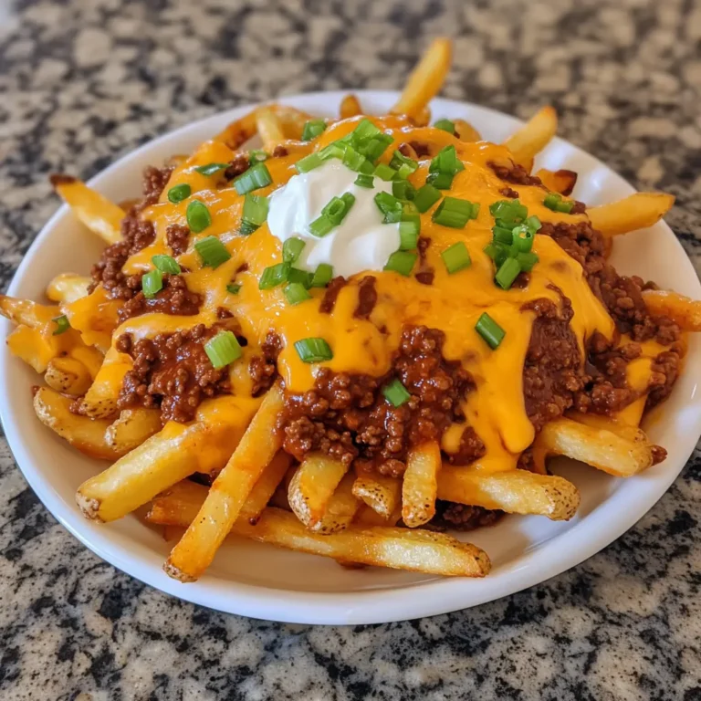 Loaded Chili Cheese Fries