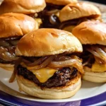 Smashburger Sliders with Caramelized Onions