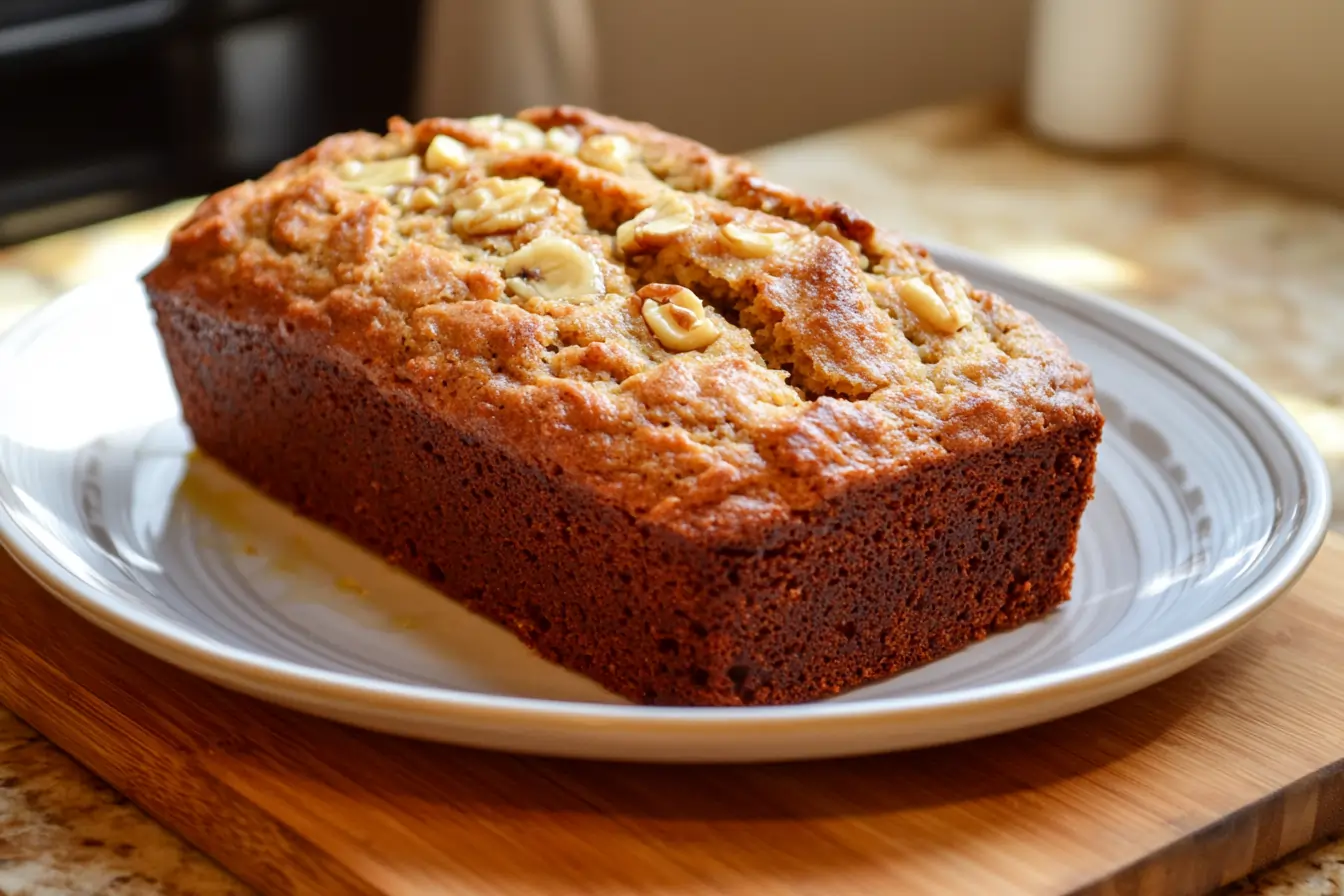 HEALTHY BANANA BREAD RECIPE