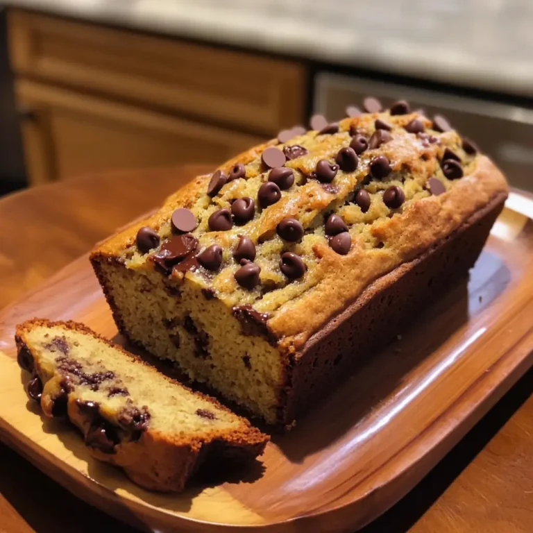 chocolate chip banana bread