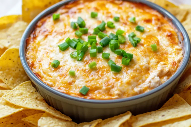 BAKED BUFFALO CHICKEN DIP
