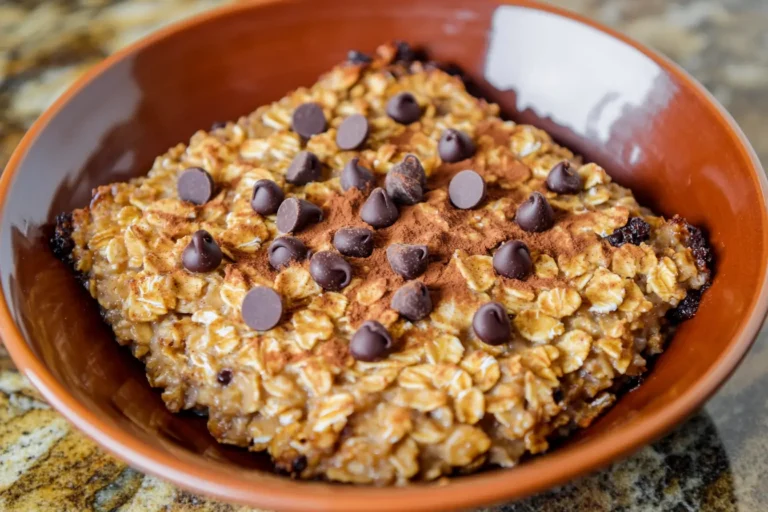 BAKED OATMEAL RECIPE