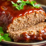 BBQ GLAZED MEATLOAF