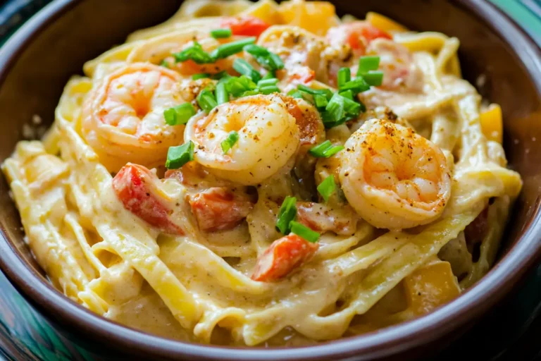 Creamy Cajun Shrimp Pasta