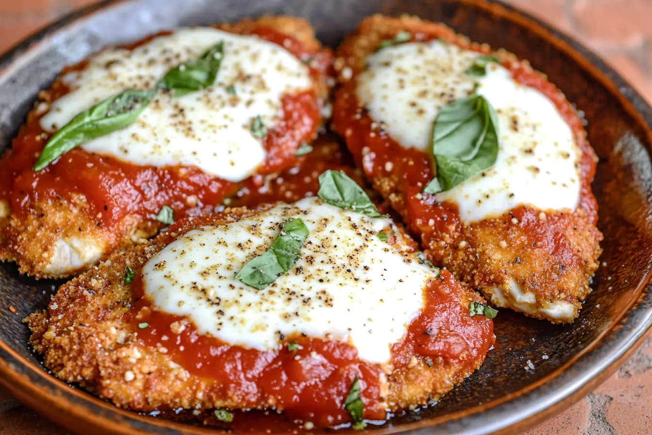 Crispy Chicken Parmesan Recipe