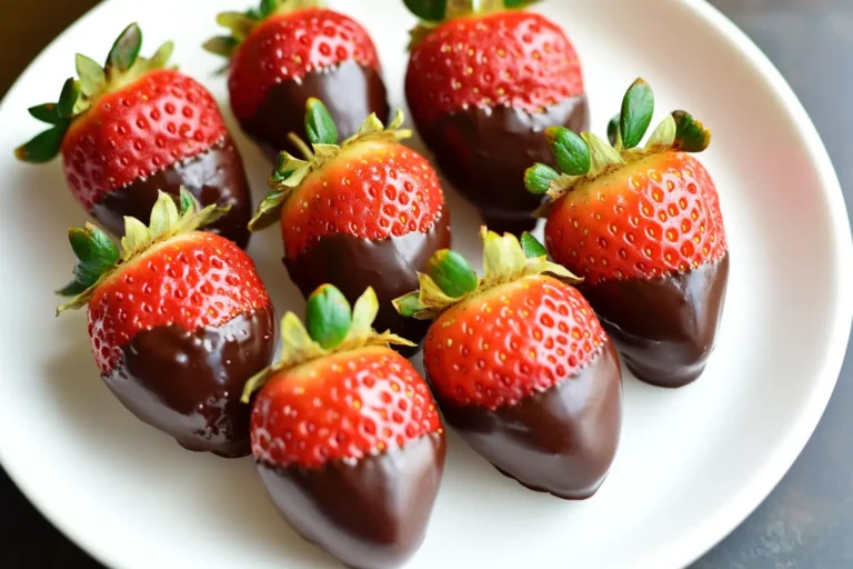 DARK CHOCOLATE STRAWBERRIES