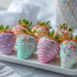 PASTEL DRIZZLE STRAWBERRIES