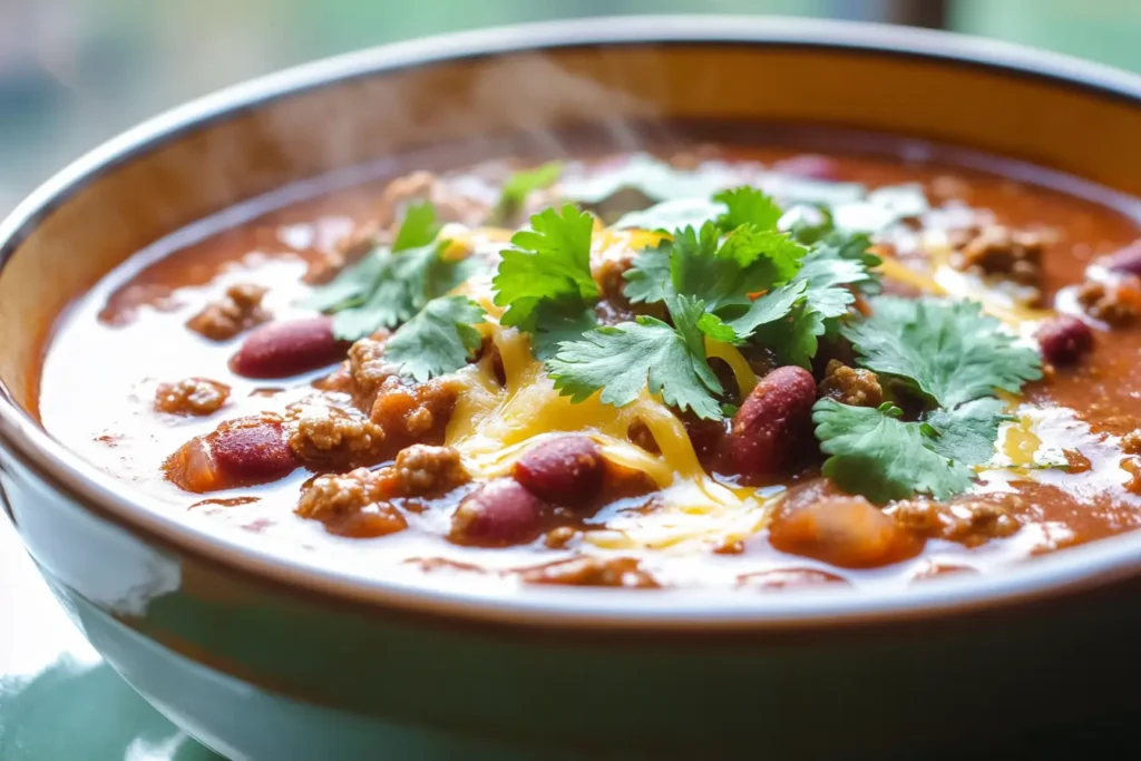 TURKEY CHILI RECIPE