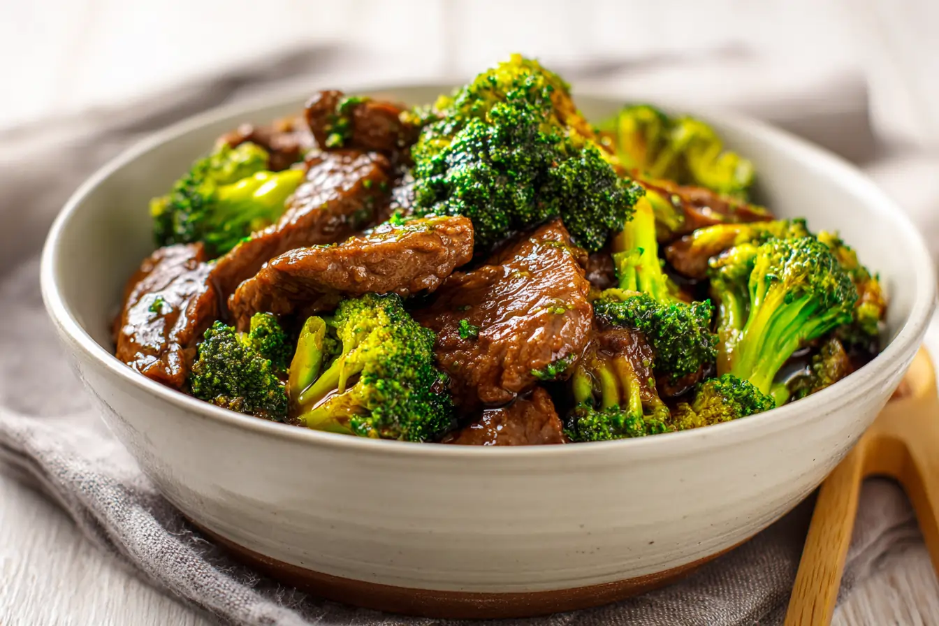 SLOW COOKER BEEF AND BROCCOLI RECIPE