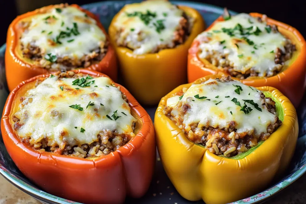 STUFFED BELL PEPPERS RECIPE