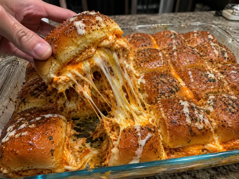 BUFFALO CHICKEN SLIDERS