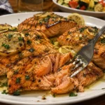 GRILLED SALMON WITH LEMON READY IN 20 MINUTES ⏱️