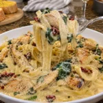 CREAMY TUSCAN CHICKEN PASTA RECIPE FOR EASY DINNERS 🍝