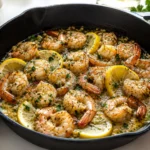 ONE PAN LEMON GARLIC SHRIMP RECIPE FOR EASY DINNERS