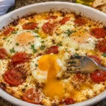 BAKED FETA EGGS THAT EVERYONE WILL LOVE ❤️