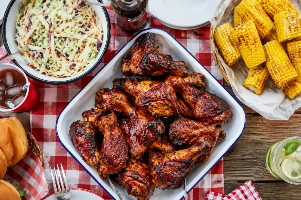 GRILLED BBQ CHICKEN DRUMSTICKS