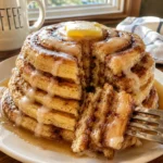 CINNAMON ROLL PANCAKES RECIPE READY IN 30 MINUTES ⏱️