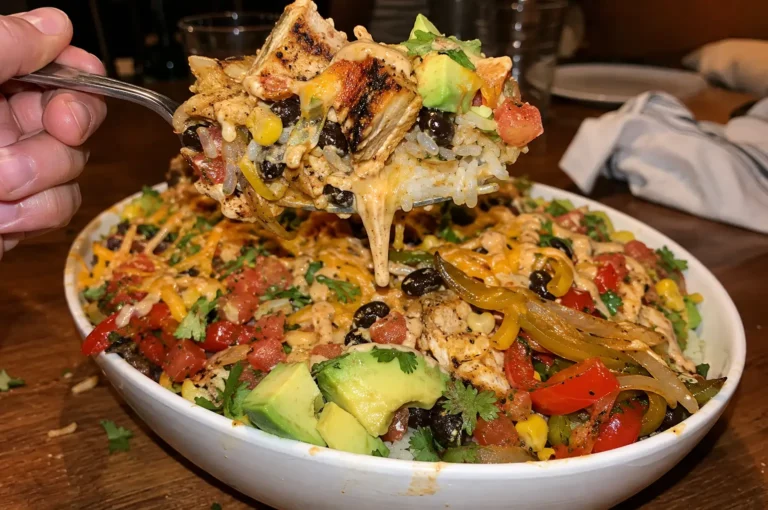 CHICKEN FAJITA BOWLS YOUR WHOLE FAMILY WILL LOVE ❤️