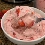 NINJA CREAMI STRAWBERRY ICE CREAM IN JUST A FEW SIMPLE STEPS ❤️