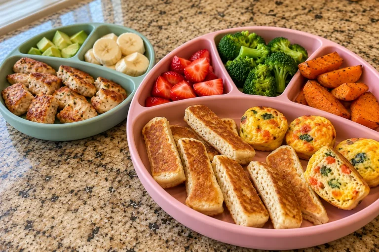 TODDLER FINGER FOODS FOR LITTLE HANDS AND SELF-FEEDING 👶