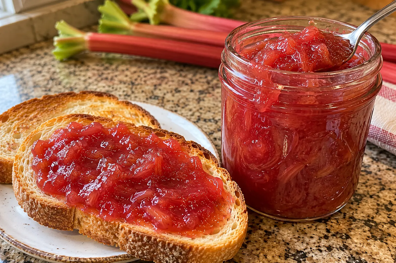 RHUBARB JAM RECIPE THAT IS EASY TO MAKE AT HOME