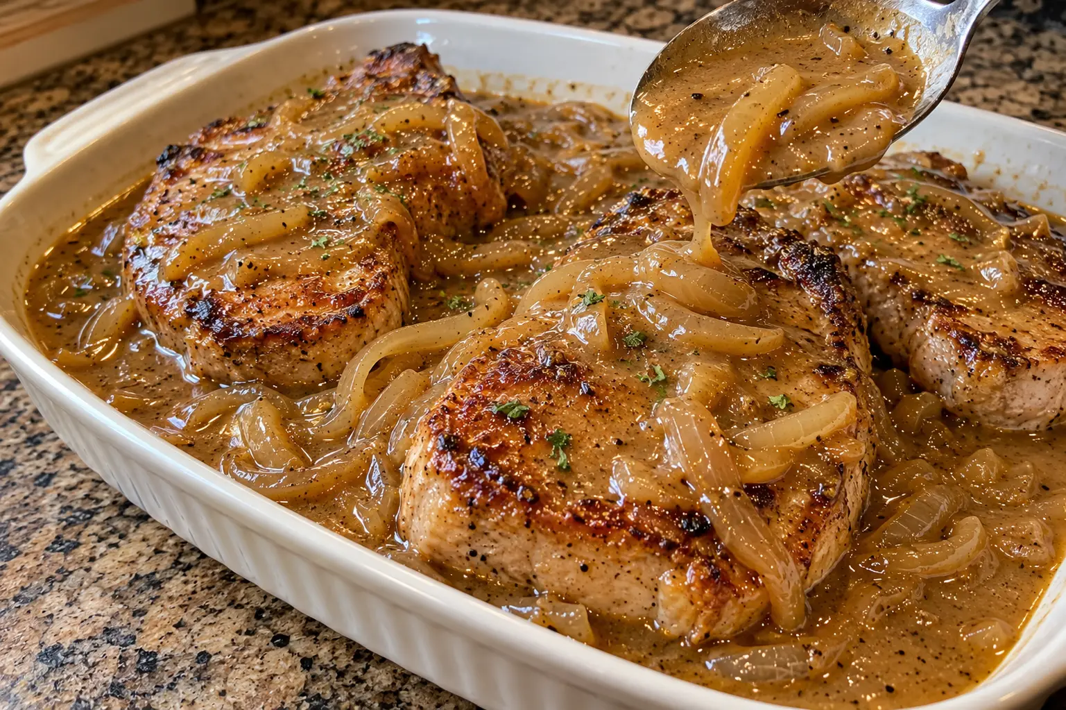 SMOTHERED PORK CHOPS RECIPE EVERY GRAVY LOVER SHOULD TRY