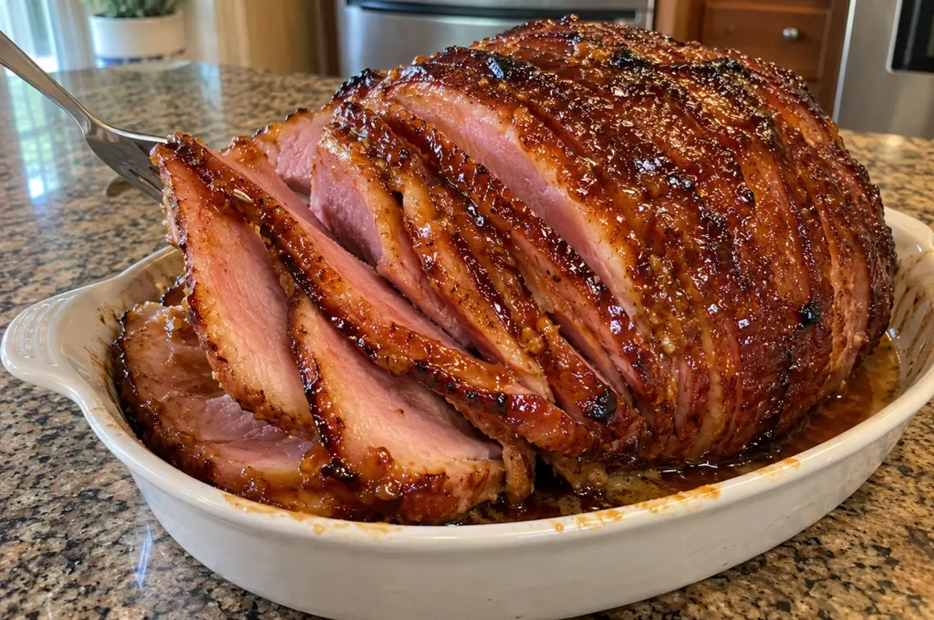BROWN SUGAR GLAZED HAM RECIPE FOR THANKSGIVING DINNER