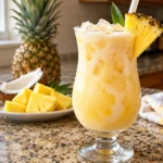PINEAPPLE COCONUT MOCKTAIL THAT TASTES LIKE VACATION 🌴