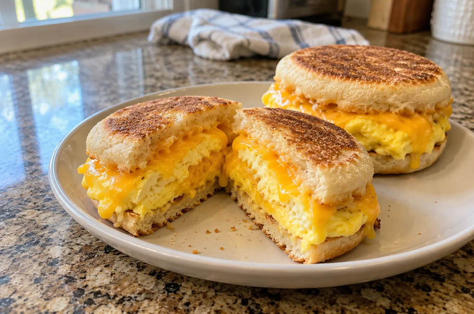 EGG AND CHEESE BREAKFAST SANDWICH RECIPE