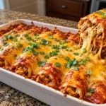 CHEESY CHICKEN ENCHILADAS EVERYONE WILL WANT FOR DINNER
