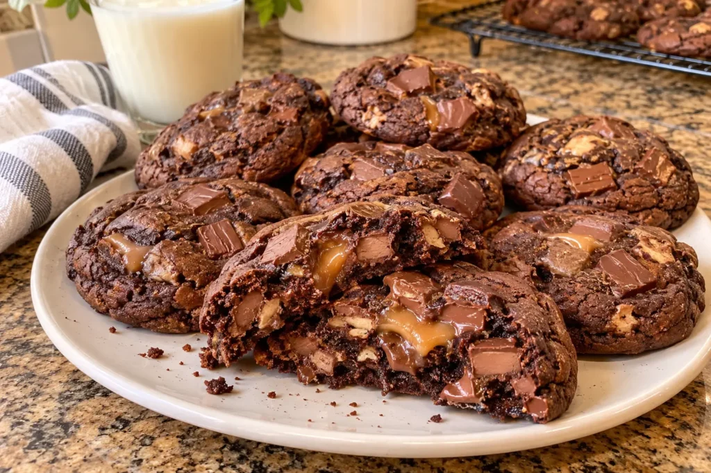 MIDNIGHT MAGIC CANDY BAR COOKIES YOU NEED TO BAKE NEXT